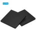 thumbnail image 3 of Uxcell 4x4x0.4" Rubber Bench Block Square Stamping Nonslip Base Hammer Metal, Black 2 Pack, 3 of 5