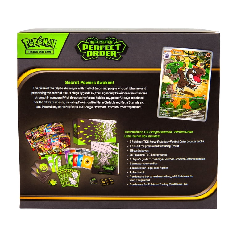 Pokemon Trading Card Game Mega Evolution Perfect Order Elite