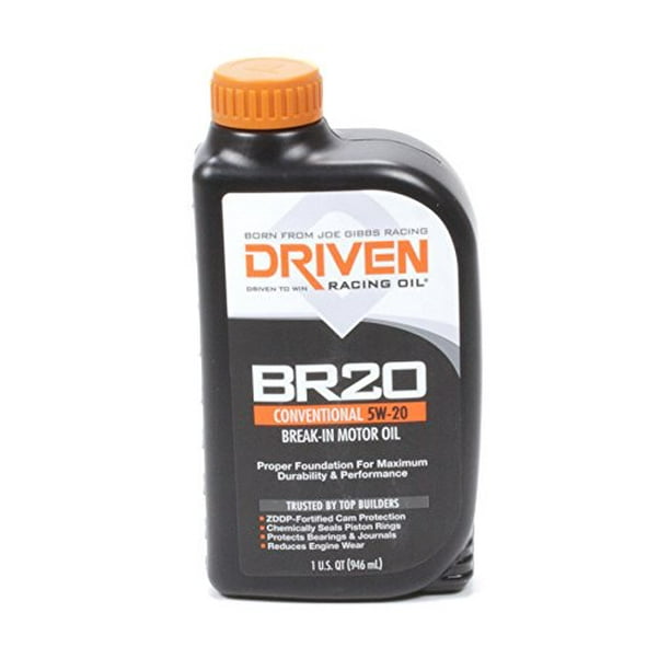 Driven 4346 Br20 Break In Oil Quart (5W20), 1 Quart