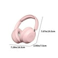 thumbnail image 3 of Auriculares Pisexur Electronics para hombre con Bluetooth 5.3 y baja latencia, sonido panorámico, plegables, batería de larga duración, inalámbricos, para niños y organizador de electrónica., 3 of 8