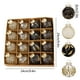 thumbnail image 3 of Christmas Decorations 16 Champagne Black And Gold Christmas Balls Christmas Tree Pendant Home Party Decoration Colorful Balls, 3 of 6