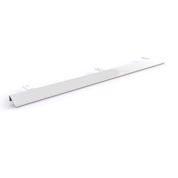 AA-Racks Steel 69" Ladder Wind Deflector,Van Rack Accessory for Model X202 Series White