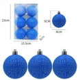 thumbnail image 2 of 6PCS Christmas Tree 8cm Ball Bauble Hanging Home Party Ornament Decor, 2 of 2