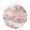 Pink, Gray, White, variant on Round Welcome Sign, Pink Forest Mountains Metal Wall Art Hanging Decoration, Farmhouse Dreamy Cherry Blossom Circlar Iron Sign Wall Decor for Front Door Home Porch Office Gifts, 6x6 In