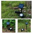 thumbnail image 4 of Foco de agua solar de 6 LED con un solo cabezal y dos cabezales, luz de paisaje de bajo voltaje, luz de pecera de bajo consumo, 4 of 5