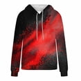 thumbnail image 3 of DDAPJ pyju Womens Novelty Hoodies Fashion Casual Athletic Pullover Sweatshirts Lightweight Drawstring Hoodie with Kangaroo Pocket, 3 of 5