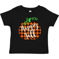thumbnail image 3 of Inktastic Happy Fall Plaid Pumpkin Boys or Girls Baby T-Shirt, 3 of 5