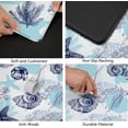 thumbnail image 6 of Coastal Beach Kitchen Rug Set of 2 Anti Fatigue Ocean Theme Kitchen Rugs Floor Comfort Mats Waterproof Non Slip Farmhouse Standing Mat for Kitchen Office, Sink, Laundry, Blue, 6 of 6