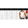 thumbnail image 2 of Txlixc Ropa deportiva de verano para hombres, chaleco o - neck sin mangas, blanco / rojo / negro Txlixc moda, 2 of 4