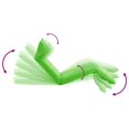 thumbnail image 5 of vidaXL Foldable Sunlounger Oxford Fabric Green, 5 of 5