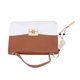 thumbnail image 5 of Lindo Bolso De Mano Para Mujer, Bolso De Hombro Con Asa Superior Y Diseño De Bloques De Color, Adecuado Para Cualquier Edad, 5 of 7