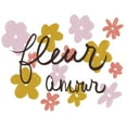 thumbnail image 3 of Navas, Emily 18x15 Black Modern Framed Museum Art Print Titled - Fleur Amour, 3 of 5