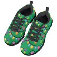 thumbnail image 3 of Uourmeti Christmas Lights Sneakers Boys Girls Slip on Shoes 3 Kids Breathable Knitted Mesh Athletic Sport Shoes Lightweight Xmas Outfit, 3 of 7