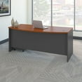 thumbnail image 4 of Bush Business Furniture Series C 72W x 30D Office Desk with Hutch and Mobile File Cabinet, Auburn Maple/Graphite Gray, 4 of 11