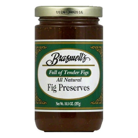 Braswell Preserves Fig, 10.5 OZ (Pack of 6) (Best Fig Preserves Recipe)