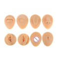 thumbnail image 2 of Silicone Outil d'Aiguille de Présentation Modèle Perçage Oreille Nez Bouche Langue, 2 of 5