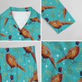thumbnail image 6 of Top-kevin Women Long Sleeve Pajama Set Comfy Pjs Sets Penguin Winter Hats Scarves Snow 2 Piece Lounge Set, 6 of 12