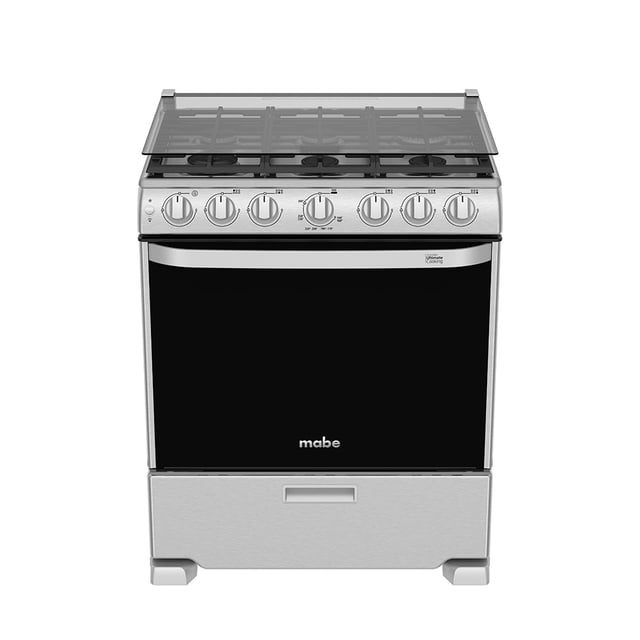 Estufa de Piso 76 cm Acero Inoxidable Mabe - EM7660CFIX1 Mabe Mabe EM7660CFIX1 Piso