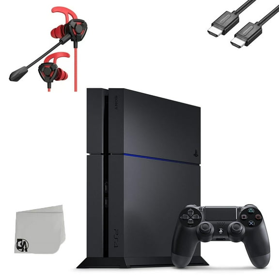 Pre-Owned Sony PlayStation 4 Original 500GB Matte Black Gaming Console   G9 Earbuds With Microphone BOLT AXTION ( )