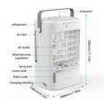 thumbnail image 4 of Ventilador De Aire Acondicionado Mini ventilador de aire acondicionado humidificador de ventilador de refrigeración por pulverización portátil para habitación dormitorio, 4 of 8