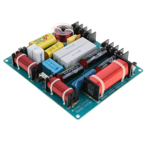 Bass Divider Speaker Audio Crossover Filters Board 4 Inductors Durable 156 x 135mm Filter Module