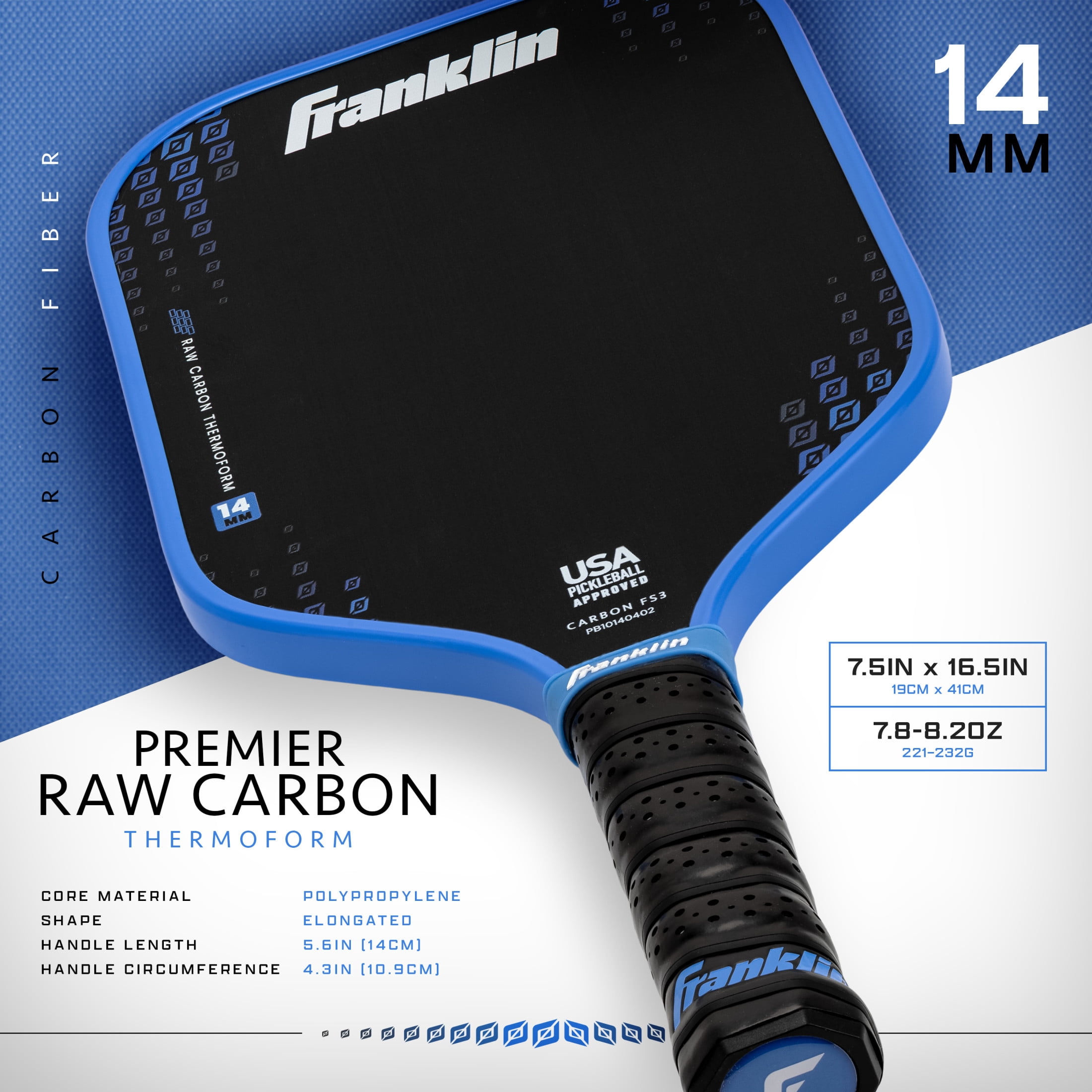 Franklin Sports Premier Pickleball Paddle - Thumbnail 3