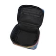 thumbnail image 5 of DIXRUYEE Train Case Cosmetics Organizer Fashion Guiding Light Printed Size: 9x6.2x6.5 in, 5 of 5