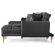 thumbnail image 5 of Sala Modular Doble Chaise Makora Travis con Memory Foam Color Oxford Lino Respaldo Reclinable de 3 Posiciones, 5 of 7