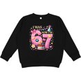 thumbnail image 2 of Inktastic I Was 6 Now I'm 7 Birthday Youth Sweatshirt, 2 of 4
