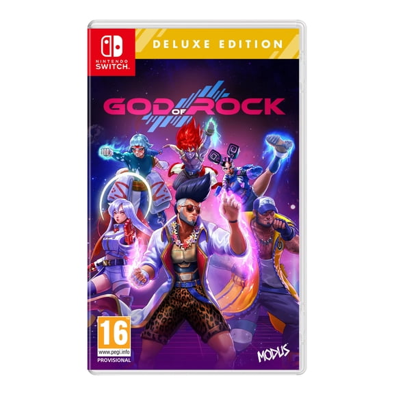 God of Rock: Deluxe Edition (Nintendo Switch) (PlayStation 5, Nintendo Switch)