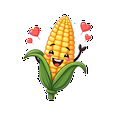 thumbnail image 4 of cartoon Corn Stickers, Waterproof Vegetable Sticker for Water Bottle Laptop Phone Cases Planner Skateboard Luggage Helmet Party Favor Decor, Ideal for Adults Teens Teacher Rewards, 4 of 9