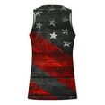 thumbnail image 4 of Men's Muscle Tank Tops 4th of July T-Shirt Patriotic Graphic Tees Round Neck Blouse Summer Sporty Tanks Sleeveless Tops Loose Lightweight Tshirt Independence Day（Available in Plus Size）, 4 of 4