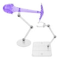 thumbnail image 2 of icolorfuled Purple Action Figure Stand 11.8x7.9x1.6in Shockwave Effects For Models 2Pcs, 2 of 7