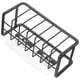 thumbnail image 5 of Estante de almacenaje para fregadero de cocina, soporte para esponja, soporte para paños de cocina, organizador dispensador de jabón para fregadero, 5 of 6