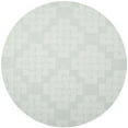 thumbnail image 4 of SAFAVIEH Martha Stewart Knot Geometric Wool Area Rug, Waterfall, 8' x 8' Round, 4 of 9
