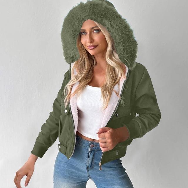Chaquetas y abrigos casuales con capucha de manga larga para mujer, abrigos casuales cálidos de manga larga, sudaderas con capucha, chaquetas, abrigos con bolsillos, abrigos para mujer