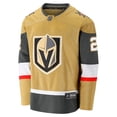 thumbnail image 2 of Men's Fanatics Zach Whitecloud Gold Vegas Golden Knights Home Breakaway Jersey, 2 of 3