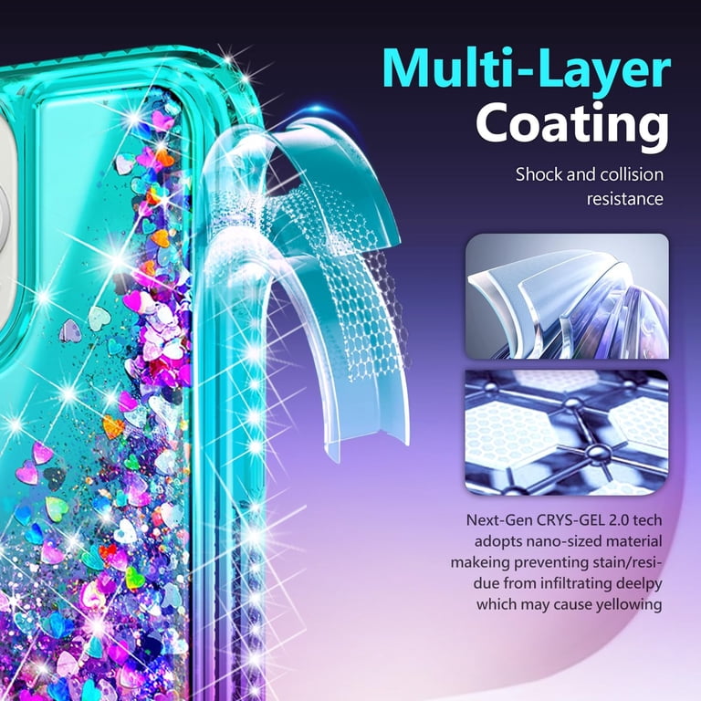 Nagebee iPhone 11 Glitter Case with Screen Protector photo 6