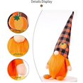 thumbnail image 3 of Muñeca enana de Halloween, 3 piezas de gnomos de otoño del día de Acción de Gracias, adornos de ventana de mesa de muñeca sin rostro para vacaciones de cosecha Zhivalor ZYY-1239, 3 of 5