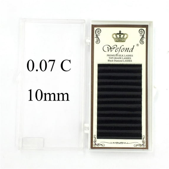 Beauty Makeup Natural Long Cosmetic 0.07 C Curl Fake Eye Lashes Extension Individual Eyelash Mink False Eyelashes 10MM