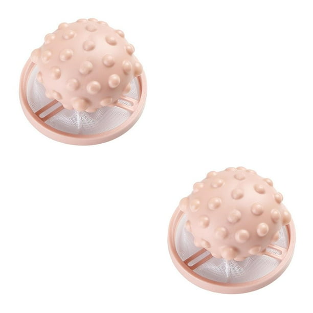 Accesorios de filtro de pelo Naiovety para lavadora Eliminación Universal Rosado 2Conjunto