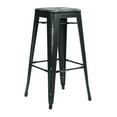 thumbnail image 1 of OSP Designs Bristow 30" Antique Black Metal Barstool, 1 of 4