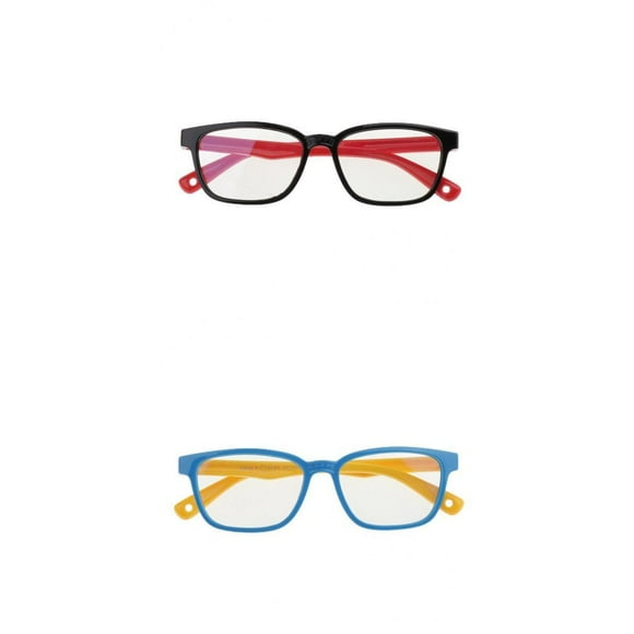 Paquete de 2 Anteojos de Bloqueo de Luz Azul Salvador Gafas para niños Anti luz azul