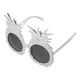 thumbnail image 5 of KAKOWELY Gafas de piña tropical, suministros para fiestas de verano, divertidas gafas de sol hawaianas para luau, gafas con forma de piña única para fiestas en la playa y la piscina., 5 of 5
