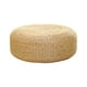 thumbnail image 3 of Tatami Cojín de asiento Cojín de meditación Espesar Hecho a mano Rústico Decoración de Cojín de piso de ratán Cojín de asiento de futón tejido pa 40 cm de diámetro, 3 of 8