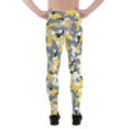 thumbnail image 2 of Mens Leggings - Yellow Sports Camo Leggings, 2 of 5