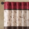 thumbnail image 3 of Madison Park Serene Window Valance - Red - 50x18, 3 of 4