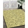 thumbnail image 2 of Ahgly Company Indoor Rectangle Patterned Sun Yellow Area Rugs, 5' x 8', 2 of 6