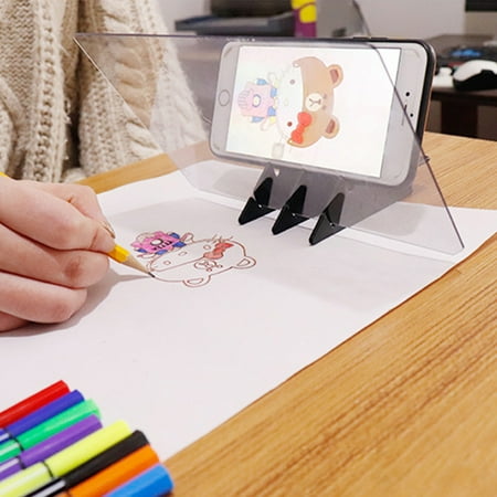 reflection tracing dyslexia projection sketching artifact