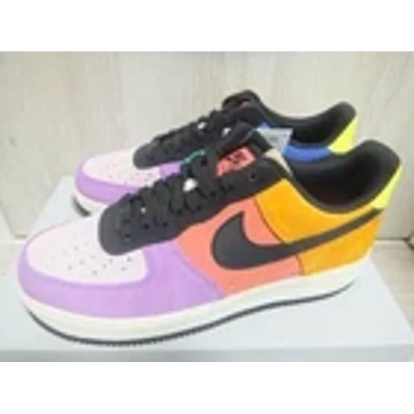 Deadstock Nike Air Force 1 07 Lv8 Pop The Street Collection CU1929-605 Men Us9.5
